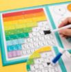 Picture of GEOMETRIC Educational Puzzle with Magnetic Fraction