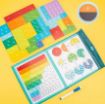 Picture of GEOMETRIC Educational Puzzle with Magnetic Fraction