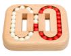 Picture of Intelligence Wooden toys plane ball games