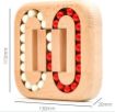 Picture of Intelligence Wooden toys plane ball games