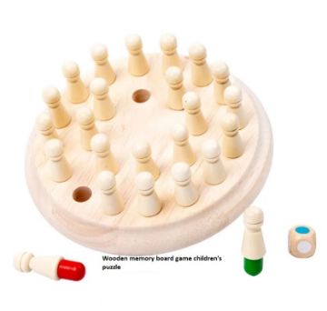 Picture of Wooden memory board game children's